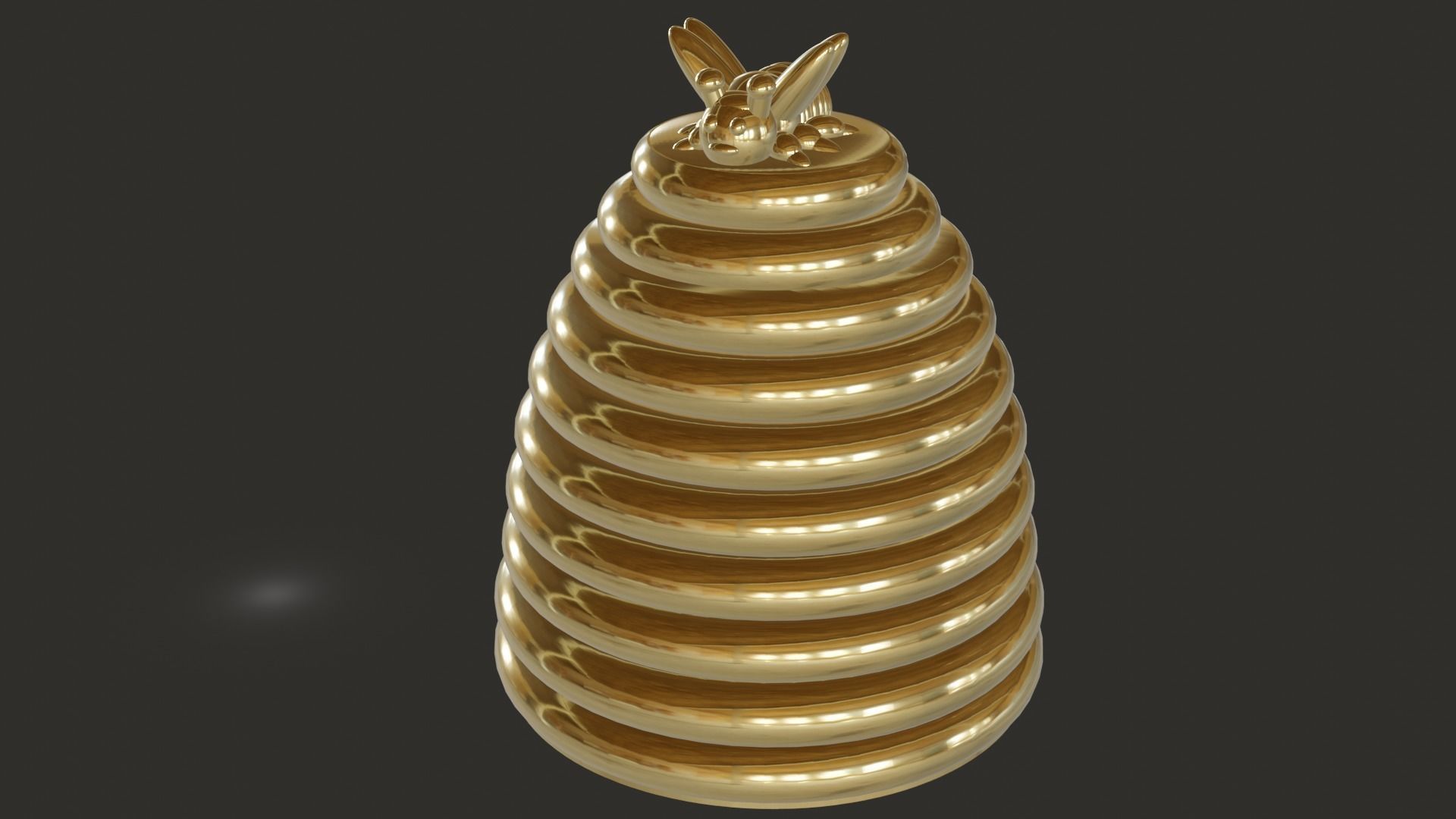 mini hive box 3D print model_2