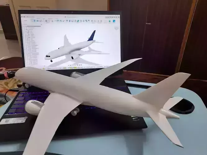 Boeing 787-8 Dreamliner For 3D printing