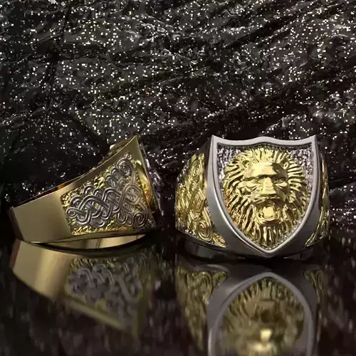 lion ring