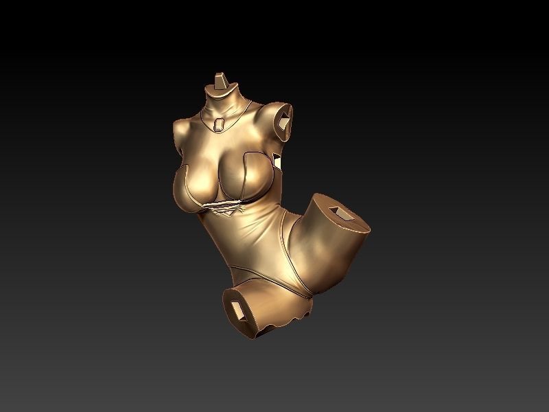 Emma Frost - Sexy Chick 3D print model_11