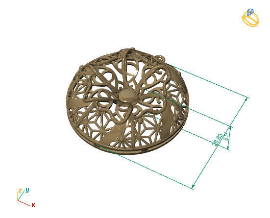 Large pendants 3DM File 32 3D print model_1