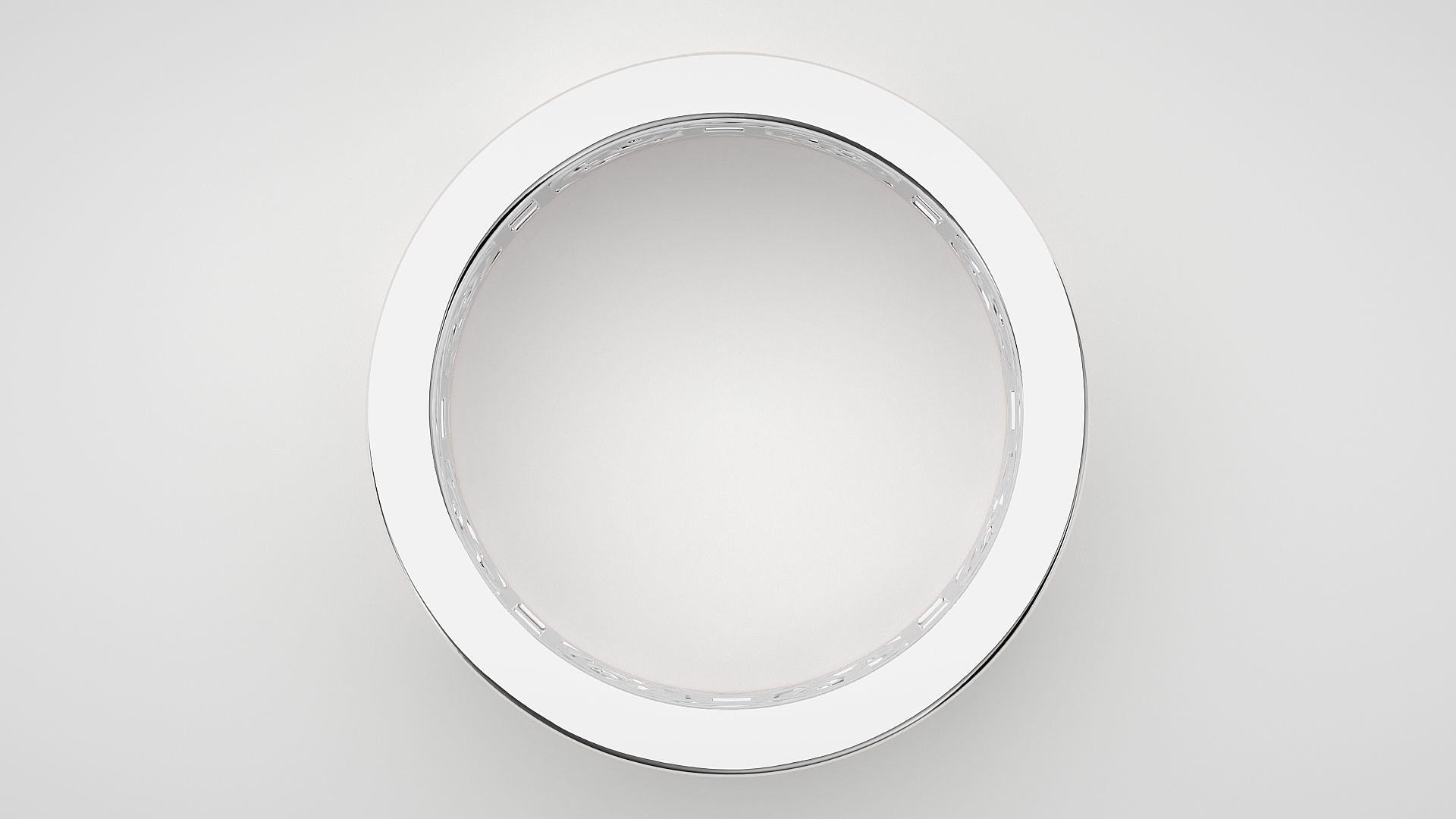 Princess Diamond Eternity Band Ring 3dm stl render detail 3D print model_5