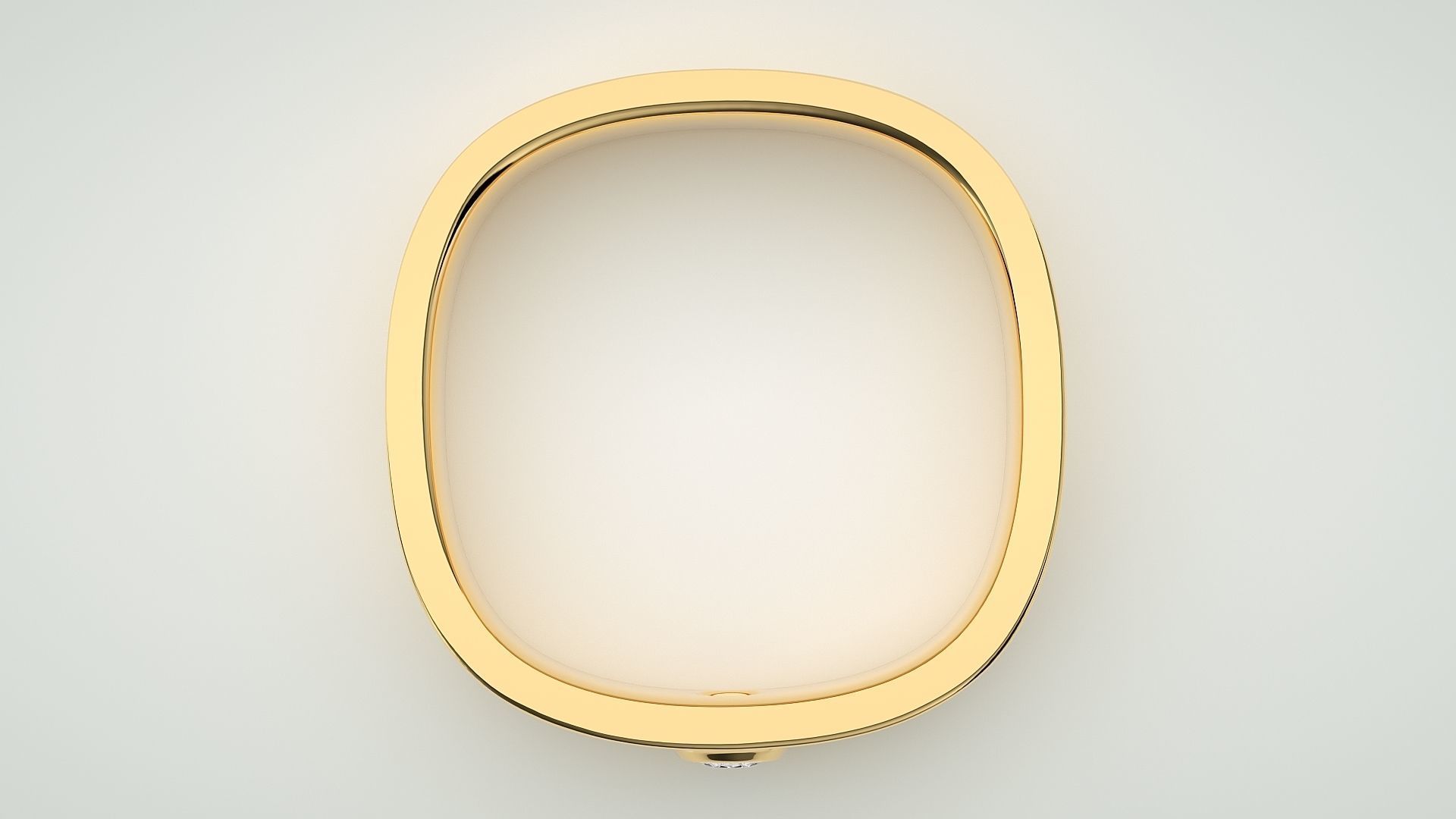 Eternity Band Diamond Ring 3dm stl render detail 3D print model_8