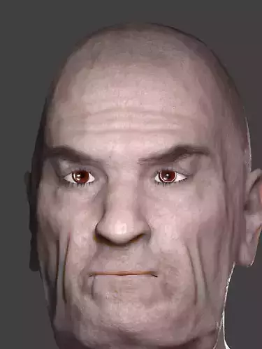 Hombre mayor de 65 de edad -  Man over 65 3D model