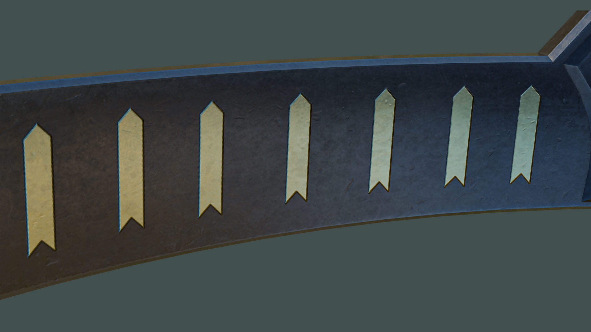 Crossbow Arrow Shooter Low-poly 3D model_22