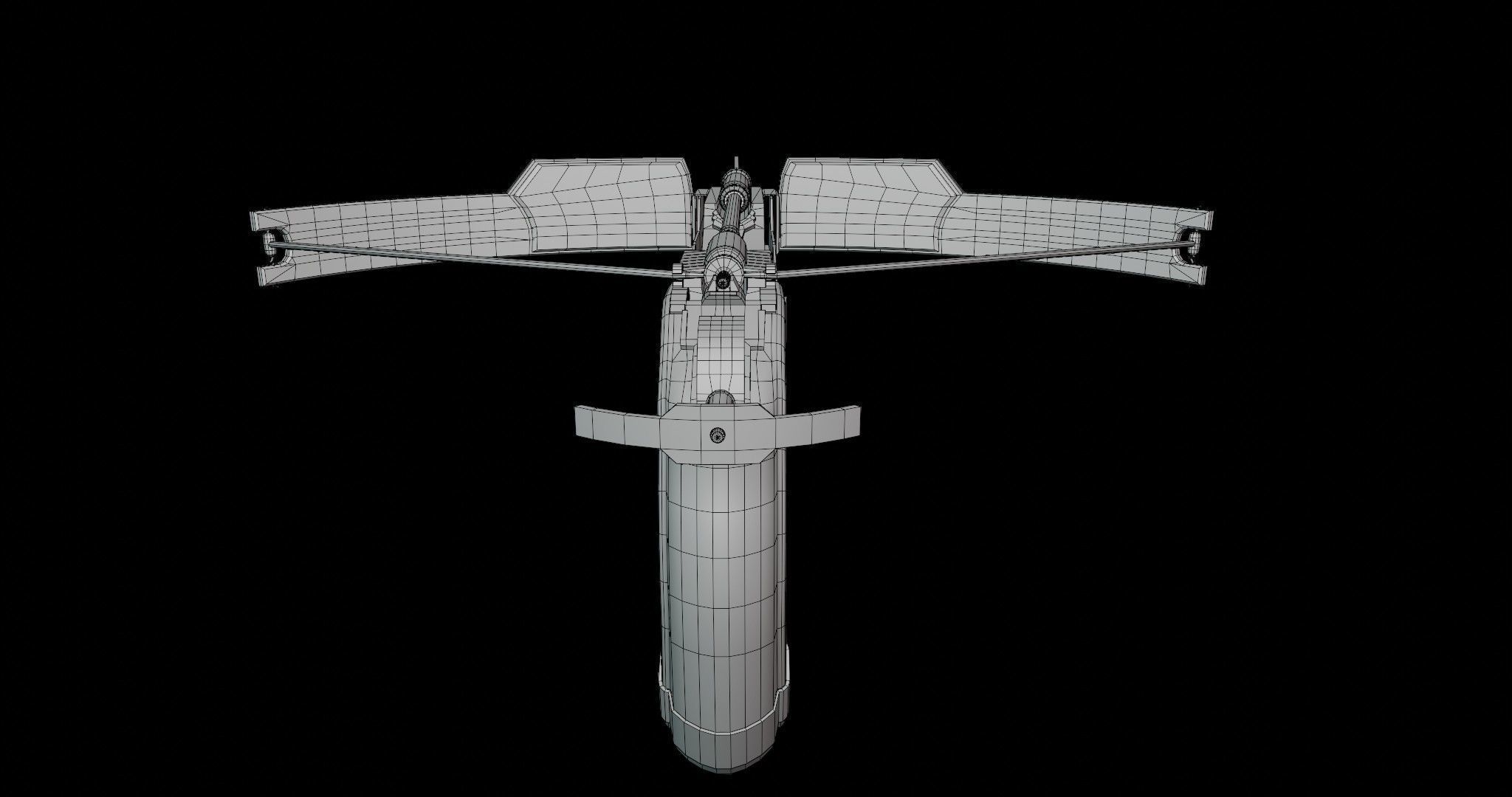 Crossbow Arrow Shooter Low-poly 3D model_38