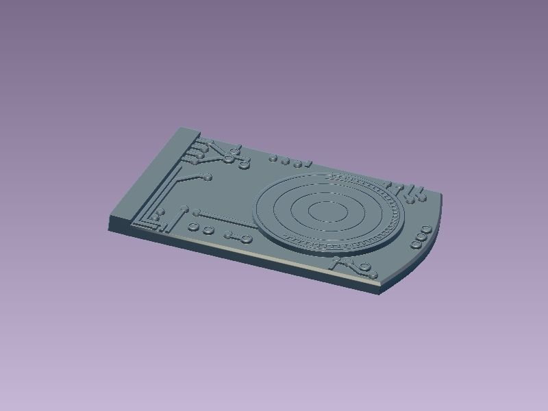 Princess Leia Classic Pose 3D print model_52