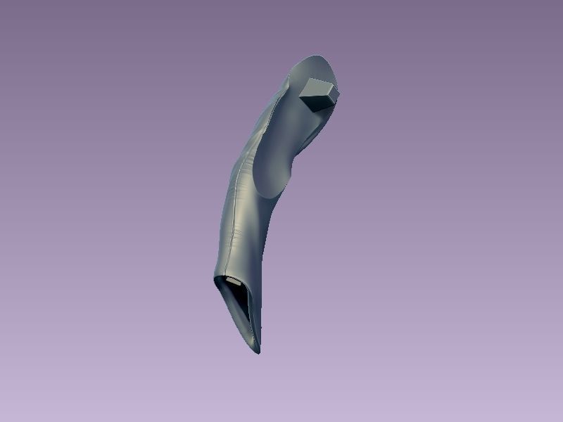 Princess Leia Classic Pose 3D print model_21