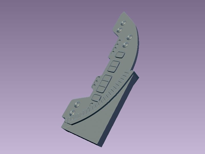 Princess Leia Classic Pose 3D print model_24