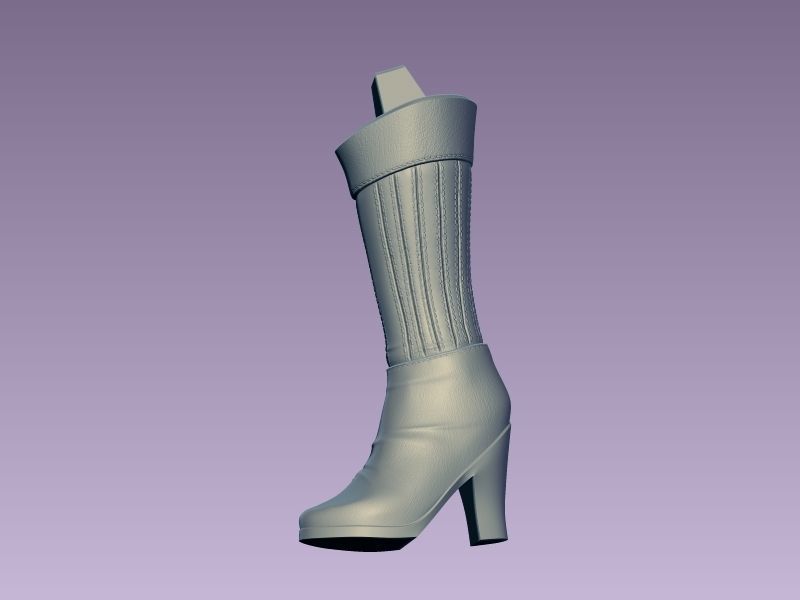 Princess Leia Classic Pose 3D print model_53