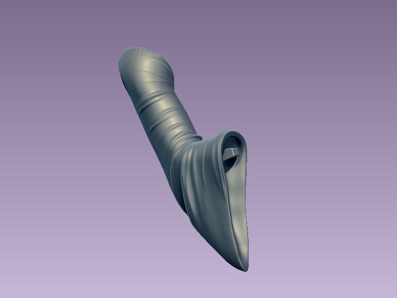 Princess Leia Classic Pose 3D print model_47