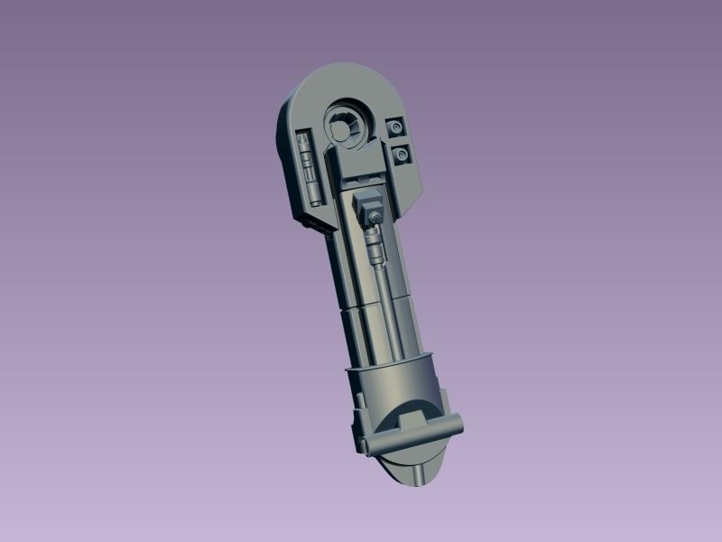 Princess Leia Classic Pose 3D print model_42