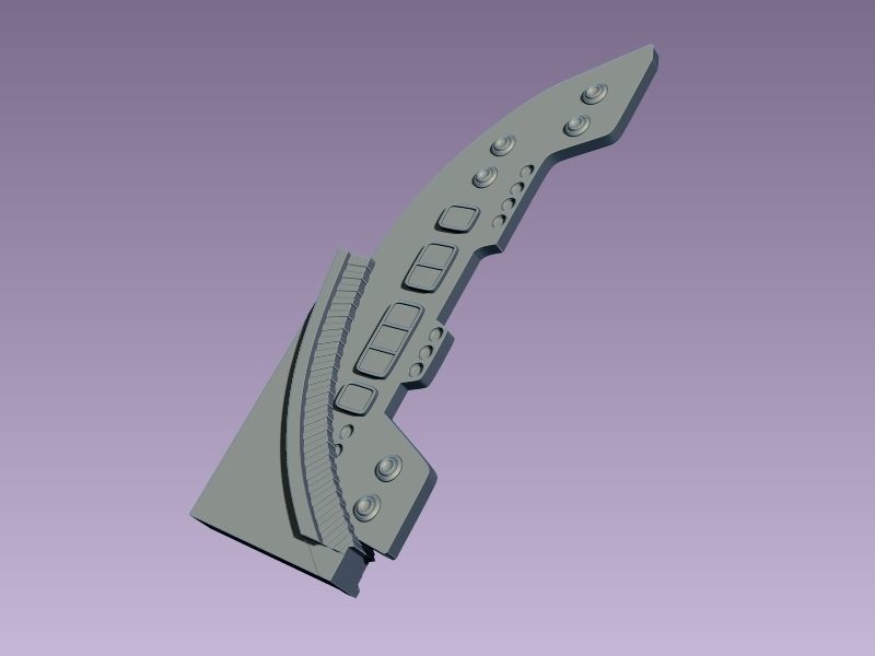 Princess Leia Classic Pose 3D print model_48