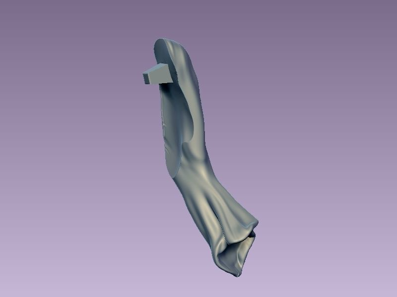 Princess Leia Classic Pose 3D print model_20