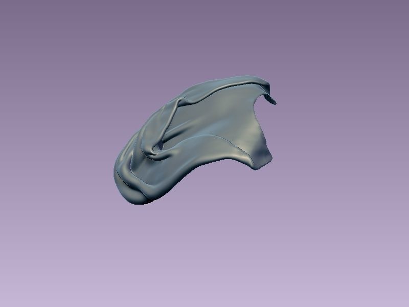 Princess Leia Classic Pose 3D print model_28