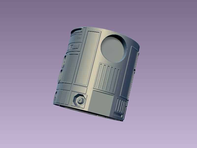 Princess Leia Classic Pose 3D print model_35