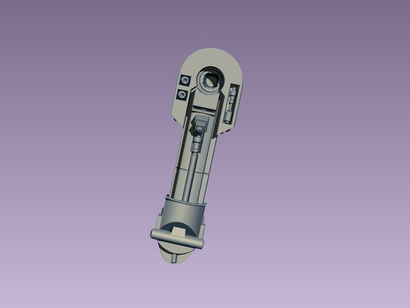 Princess Leia Classic Pose 3D print model_45