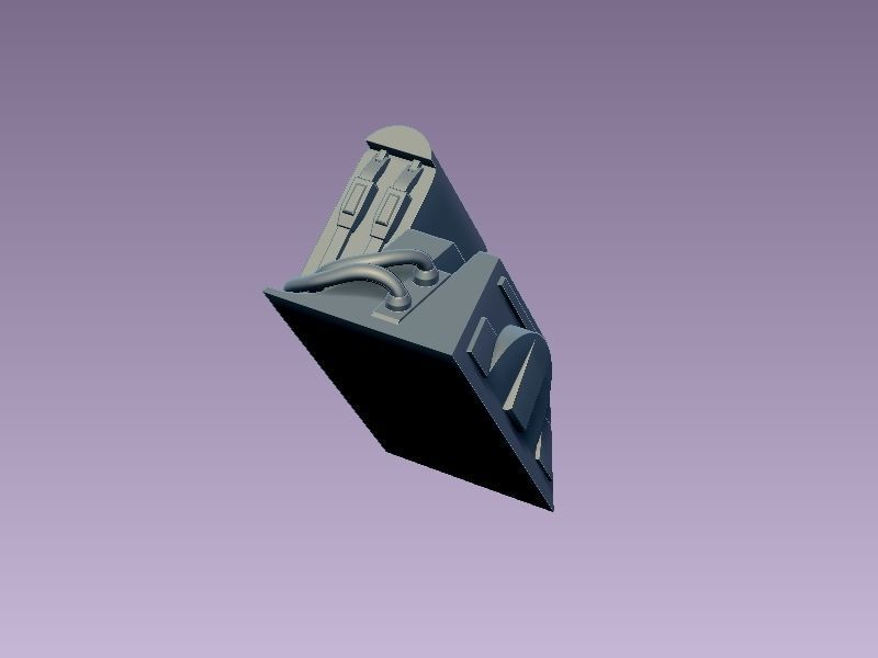 Princess Leia Classic Pose 3D print model_41