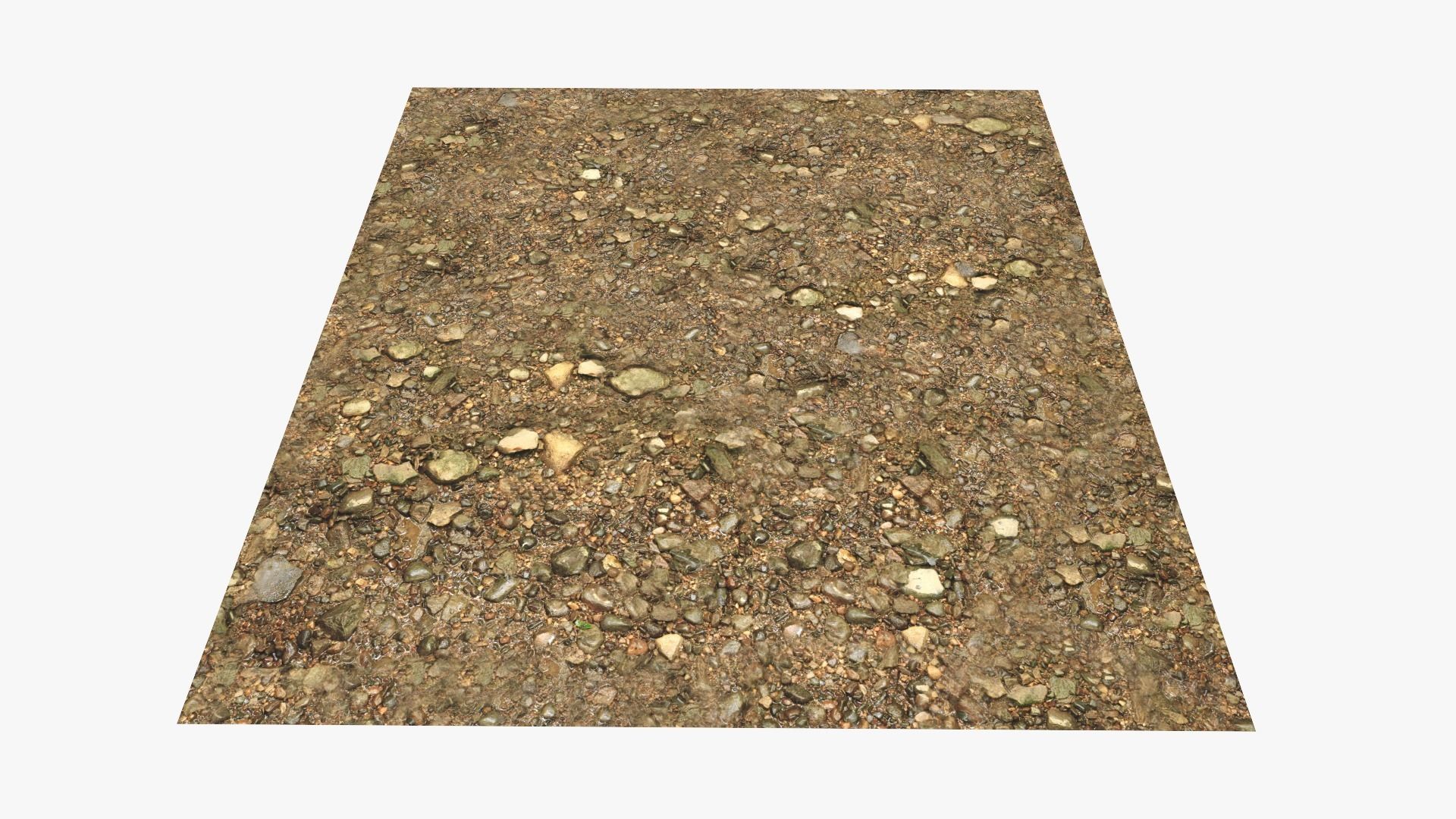 Bridges and Modular Embankment Pack Low-poly 3D model_36