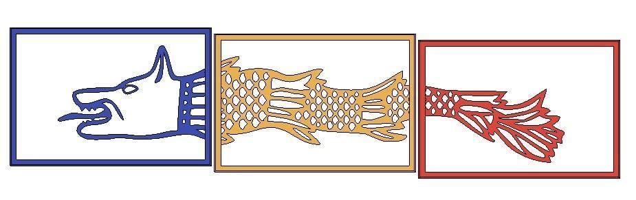 Dacian wolf 3D print model_1