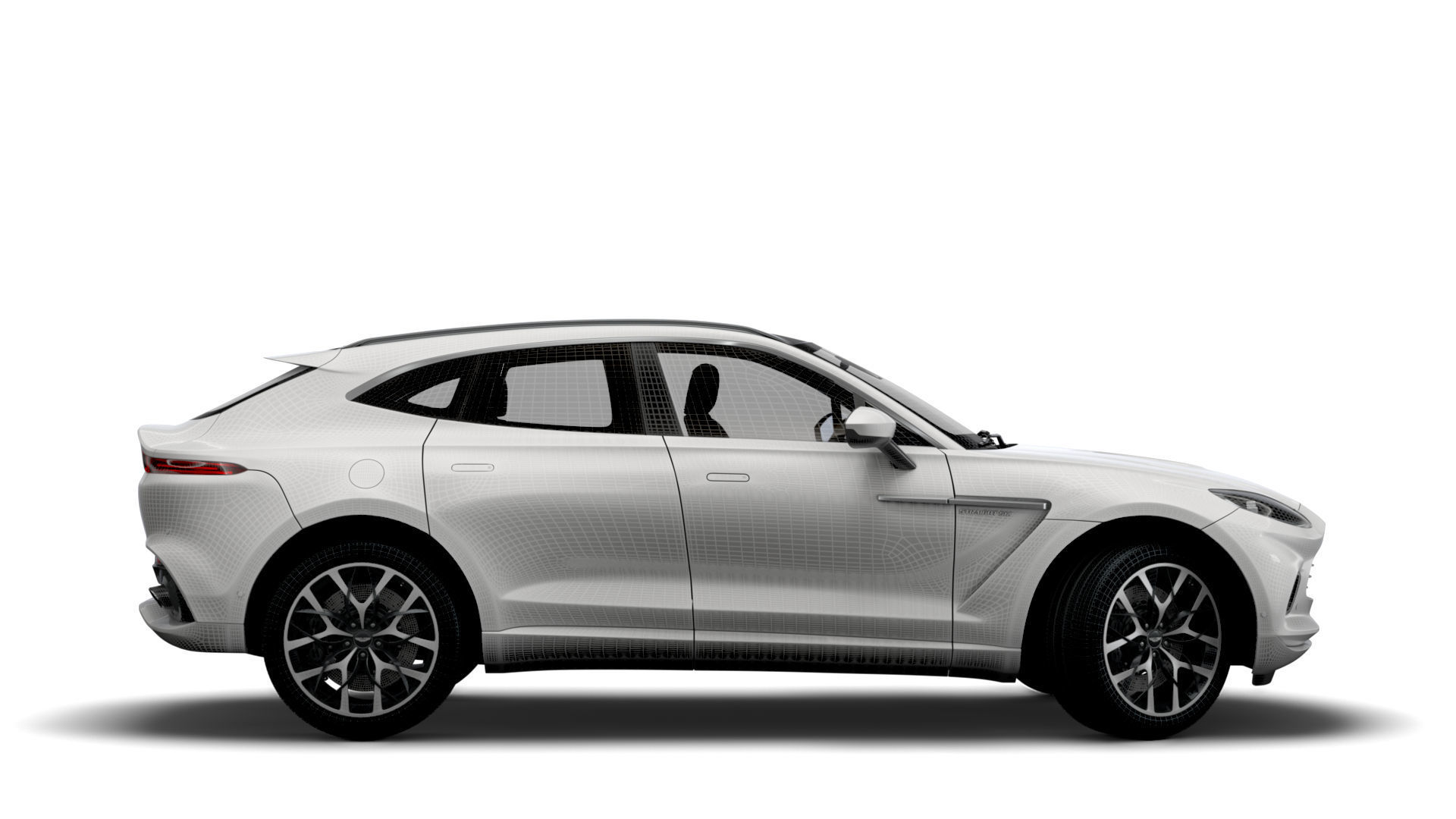 Aston Martin DBX Straight Six 2022 3D model_13