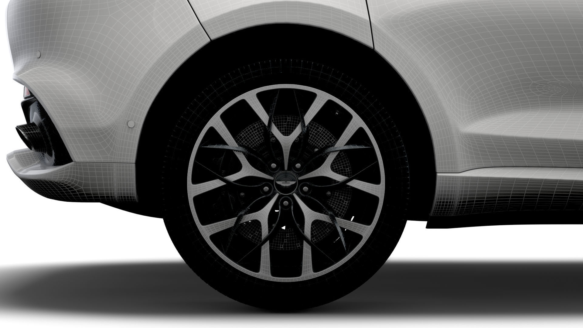 Aston Martin DBX Straight Six 2022 3D model_21