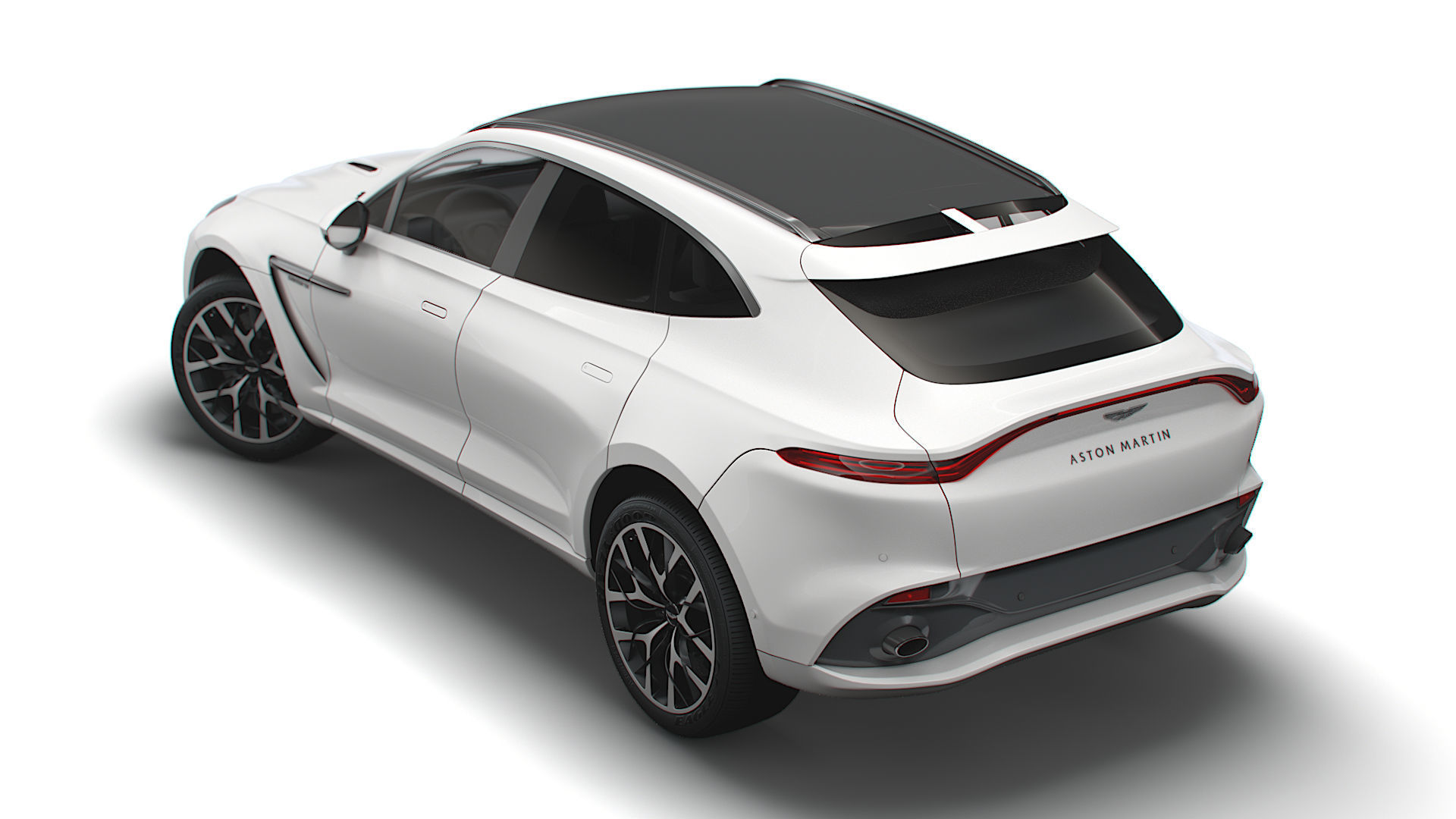 Aston Martin DBX Straight Six 2022 3D model_3
