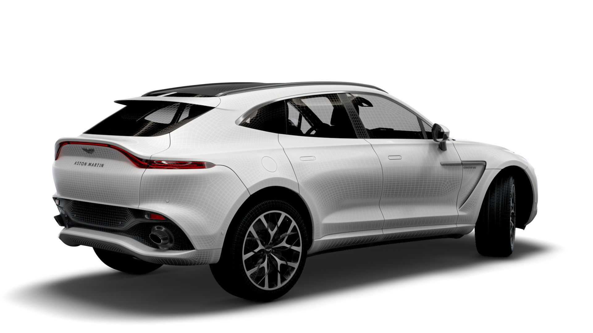Aston Martin DBX Straight Six 2022 3D model_14