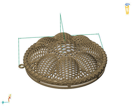 Large Pendants 3DM File 3 3D print model_2