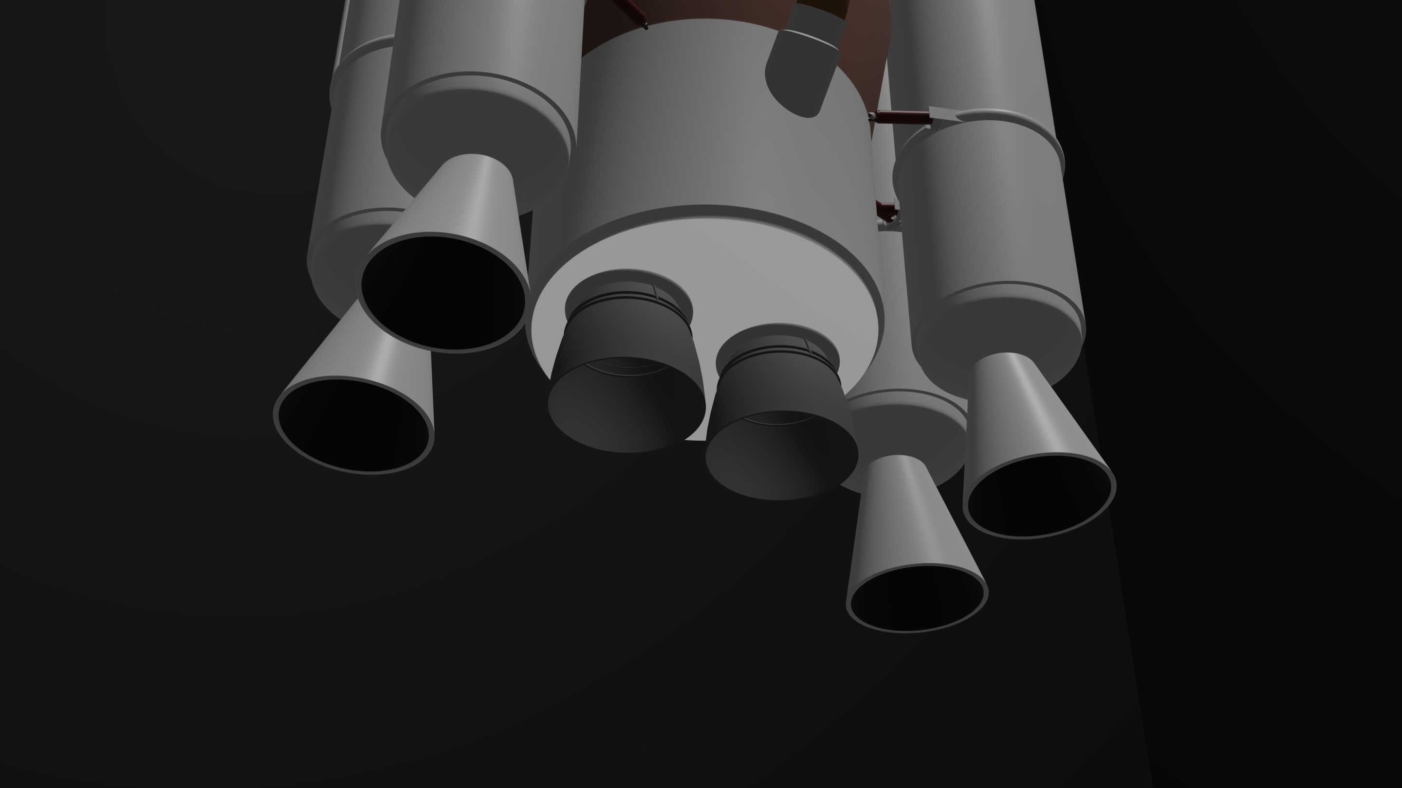 Atlas V Rocket 3D model_4