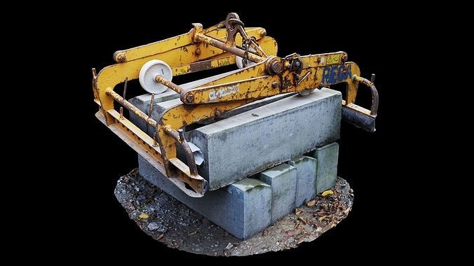 Rock Lifter Low-poly 3D model