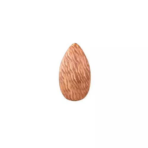 Almond v1 001 Low-poly 3D model