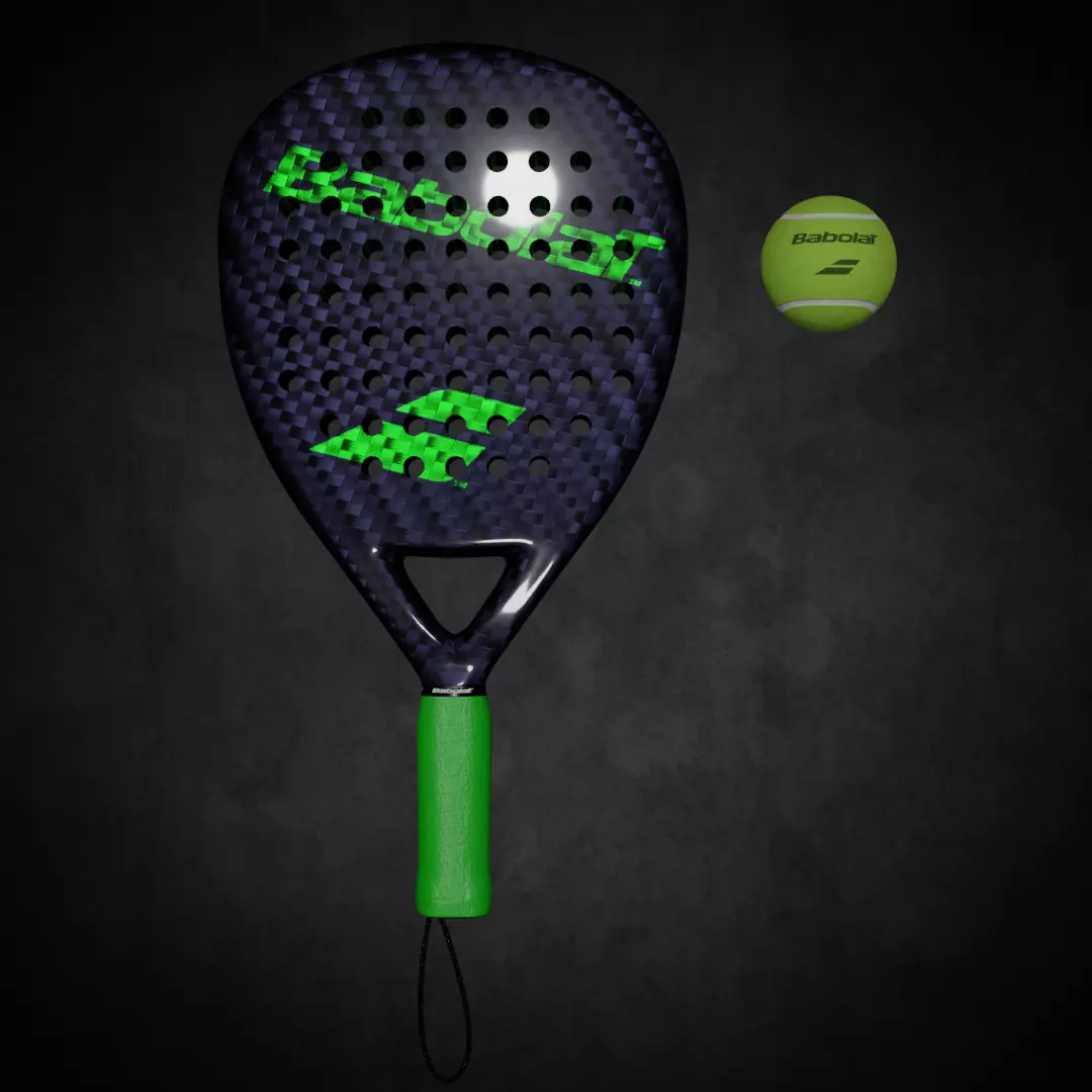 Padel Racket - Racquet 3D model