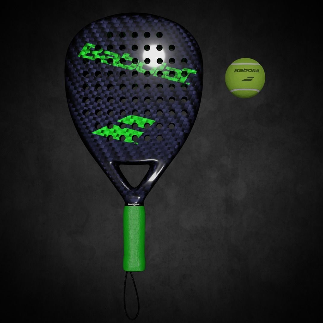 Padel Racket - Racquet 3D model | CGTrader