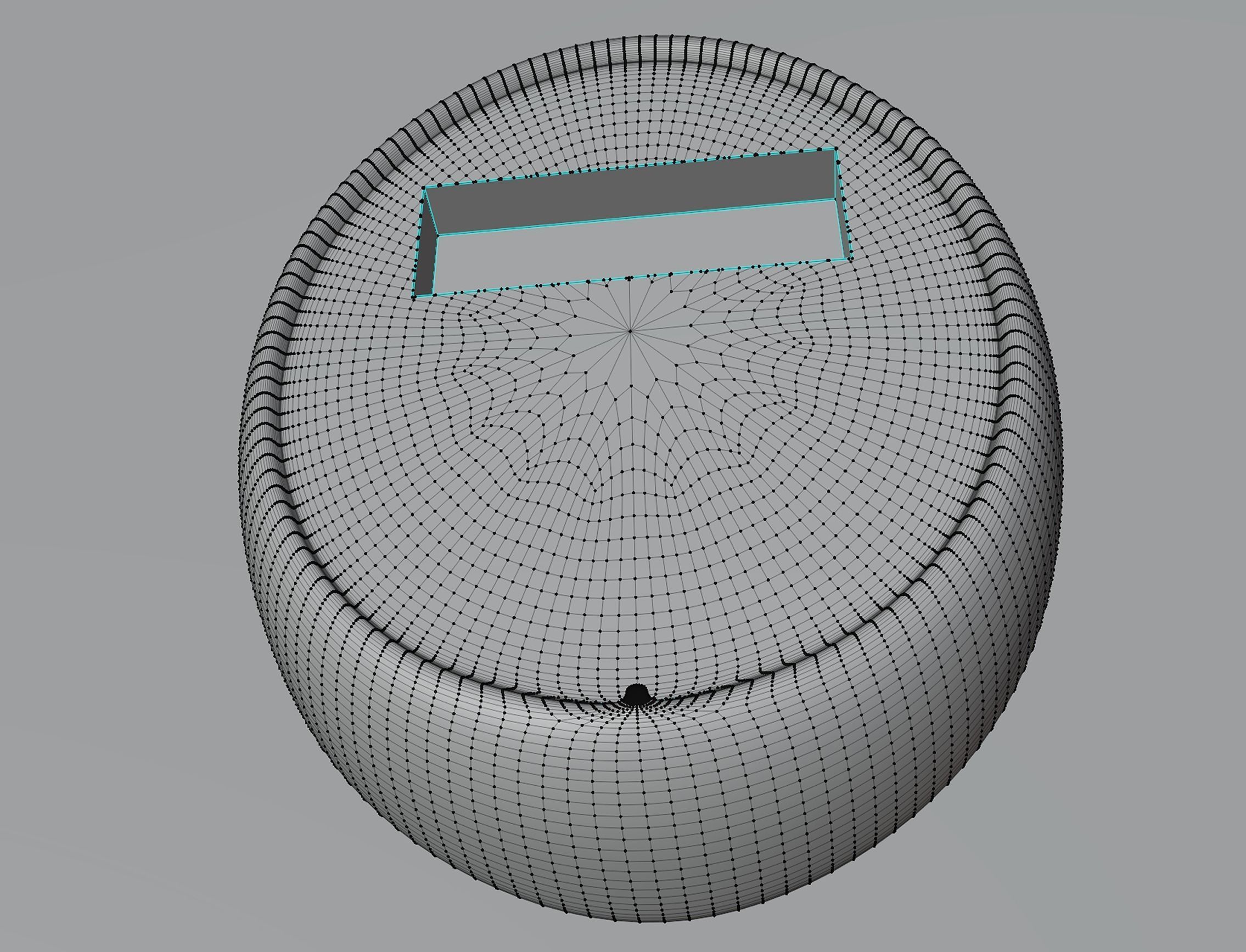 Wall Card ID Validator Reader 3D model_10