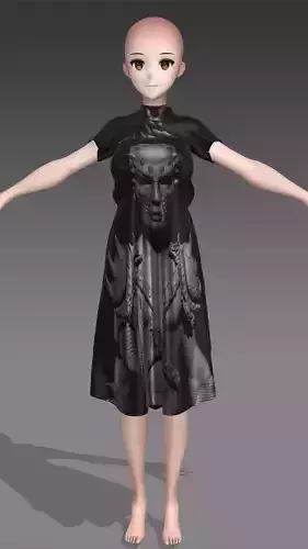 Heavy metal dress
