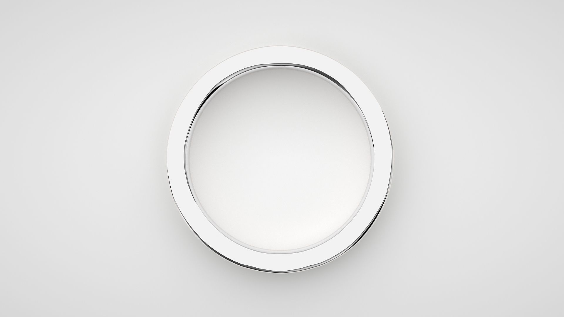 Princess Eternity Band Diamond Ring 3dm stl render detail 3D print model_5