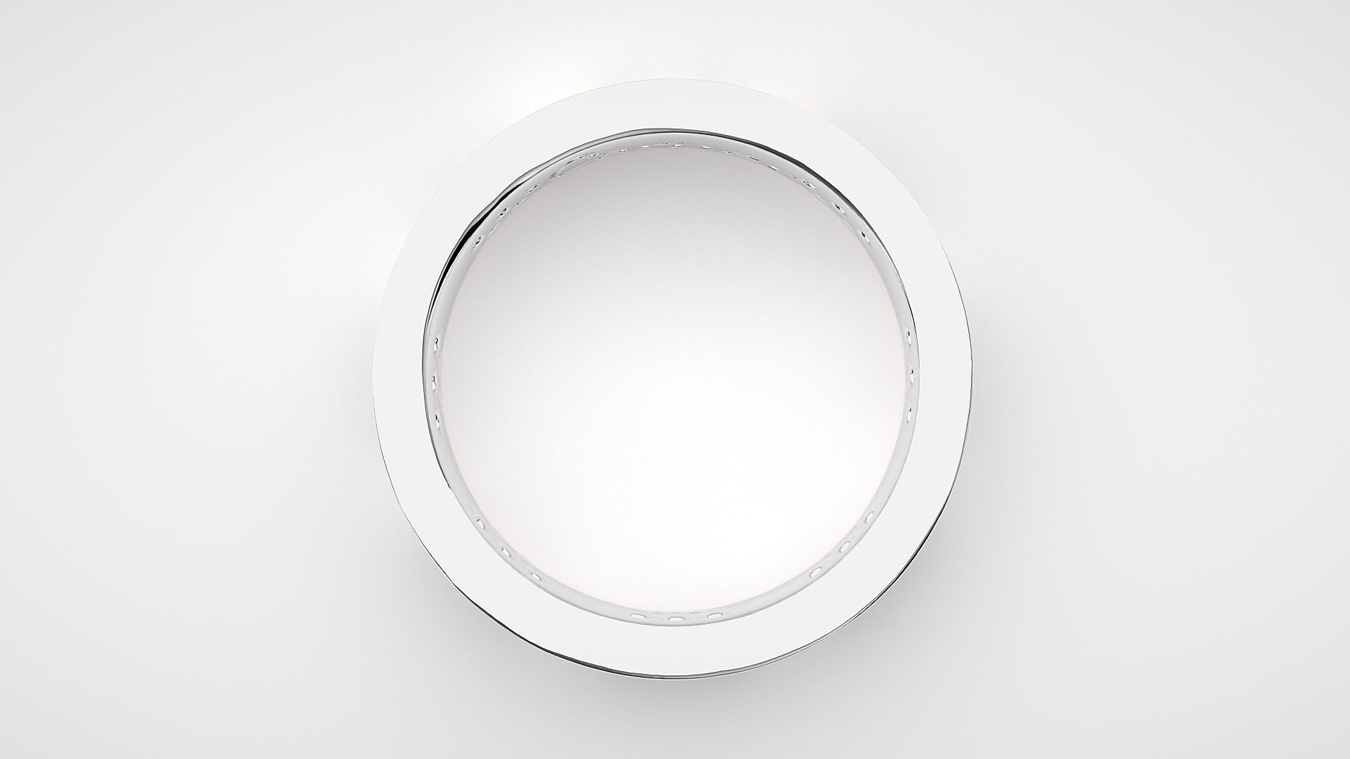 Screw Head Eternity Band Diamond Ring 3dm stl render detail 3D print model_5