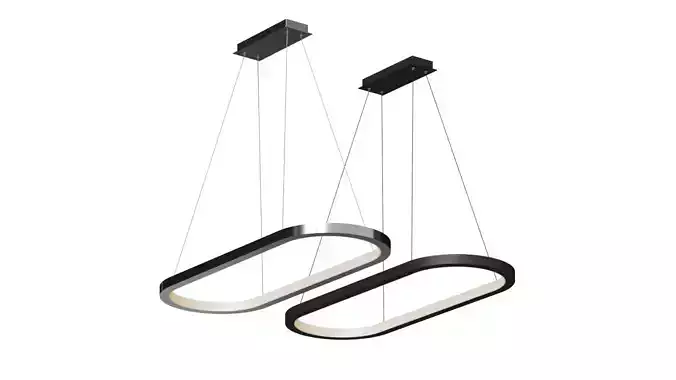 Racetrack Chandelier By Modern Forms