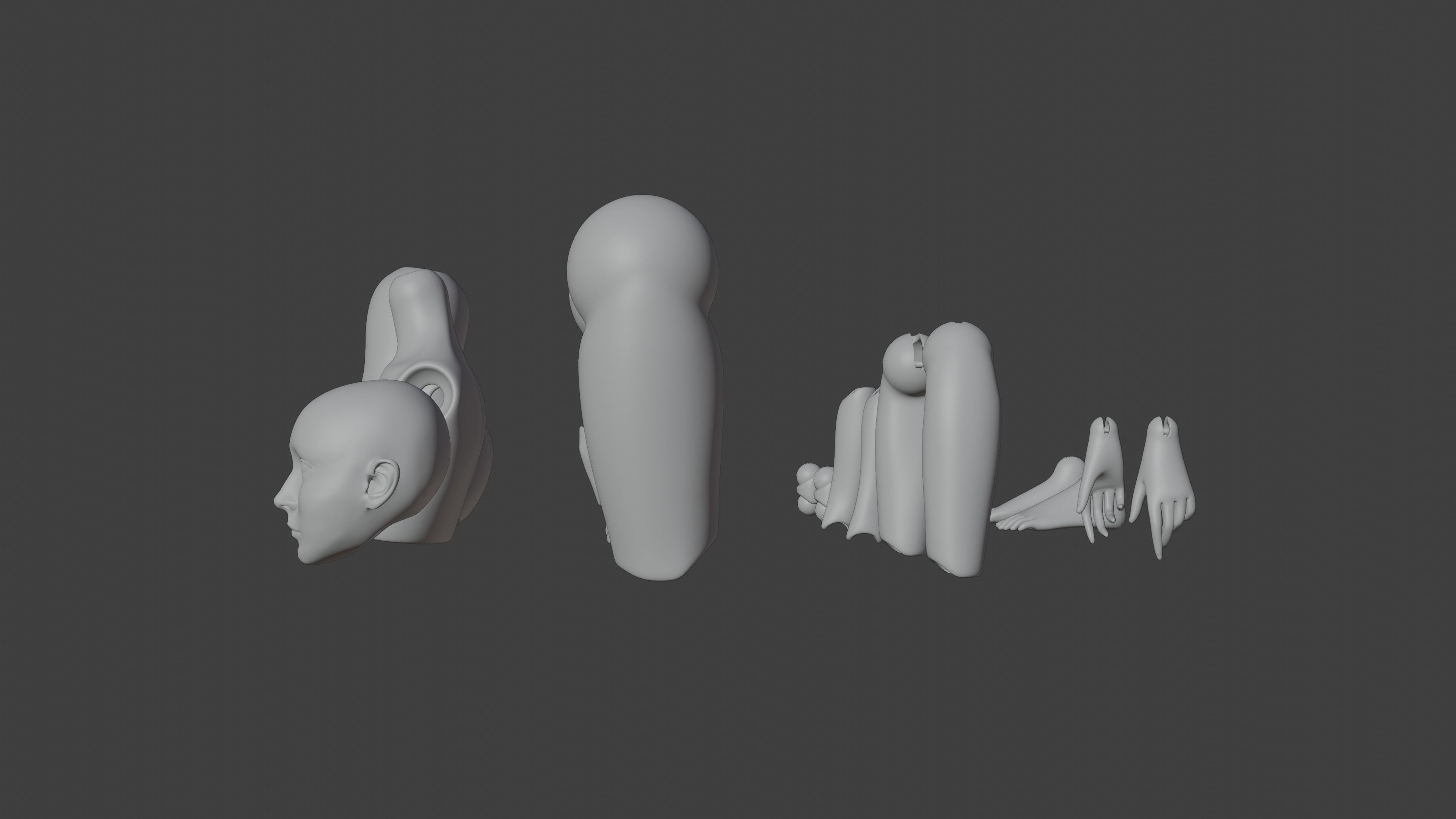 Ball Jointed Doll 3D print model_11