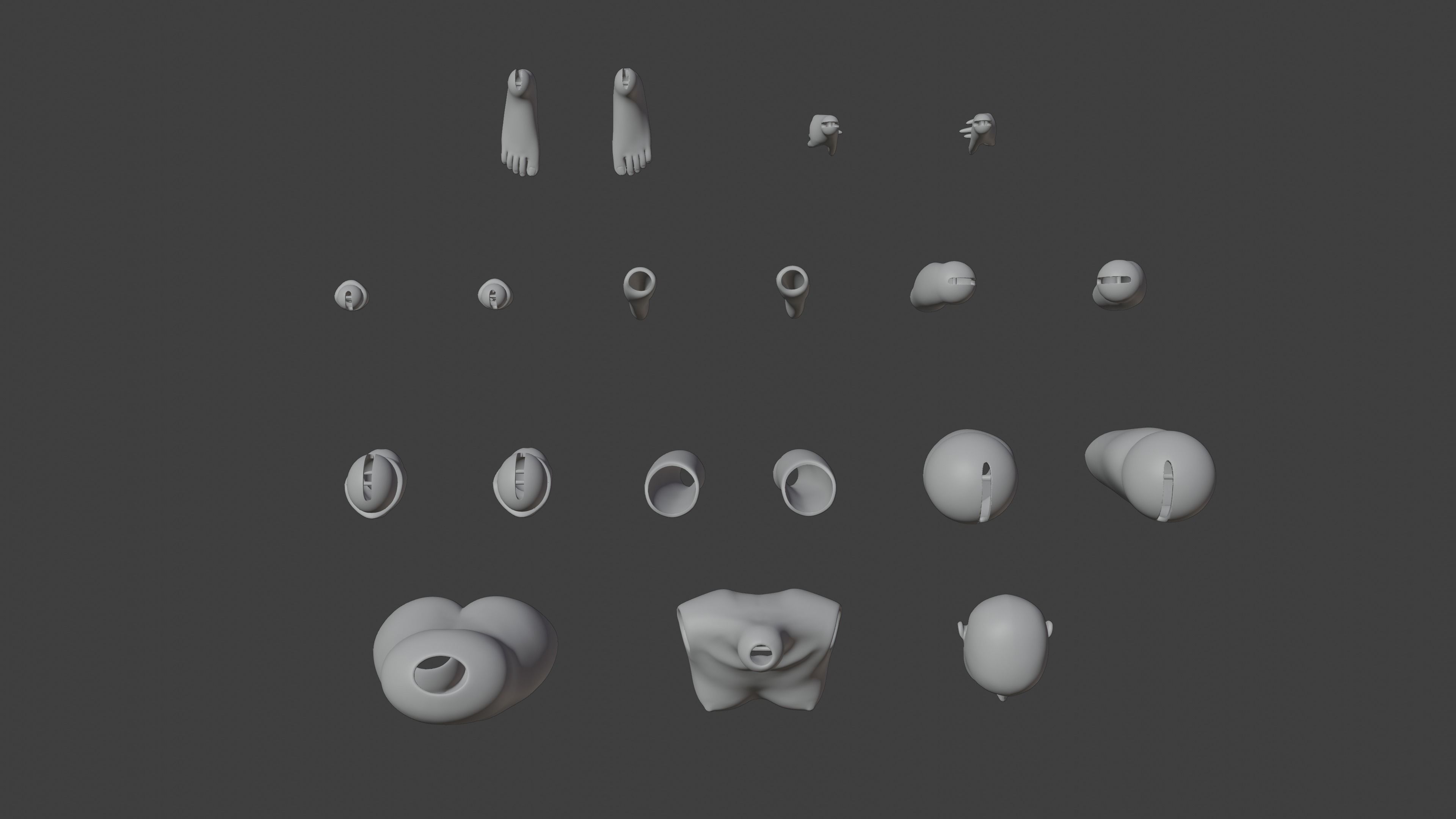 Ball Jointed Doll 3D print model_14