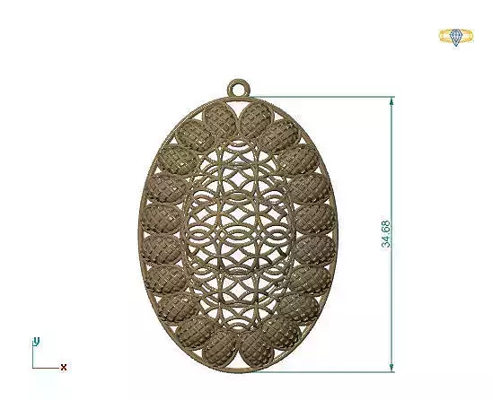 Large pendants 3DM File 27