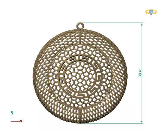 Large pendants 3DM File 25 3D print model_0