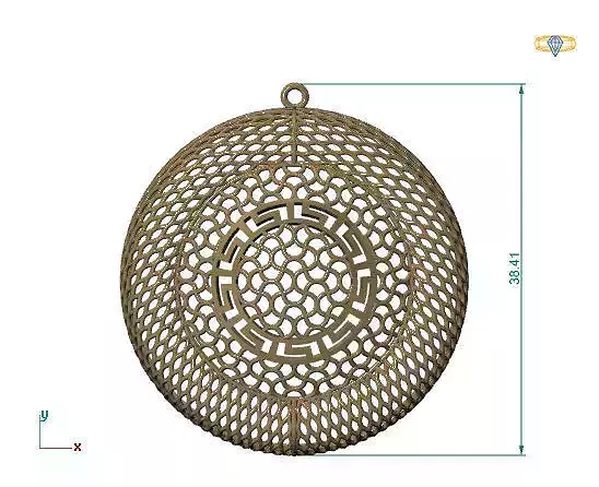 Large pendants 3DM File 25