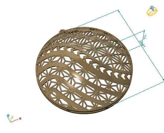 Large pendants 3DM File 24 3D print model_2