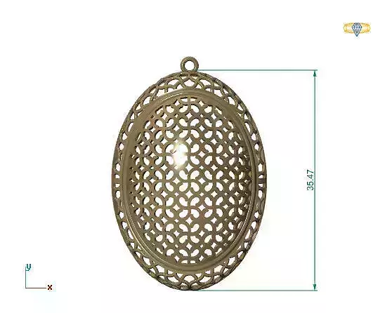 Large pendants 3DM File 23