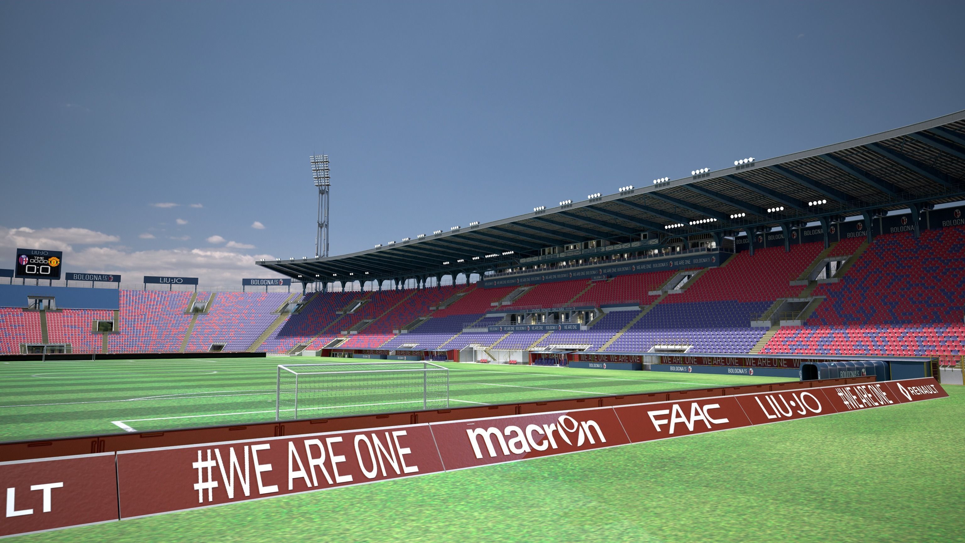 Stadio Renato Dall Ara PBR Game-Ready Low-poly 3D model_2