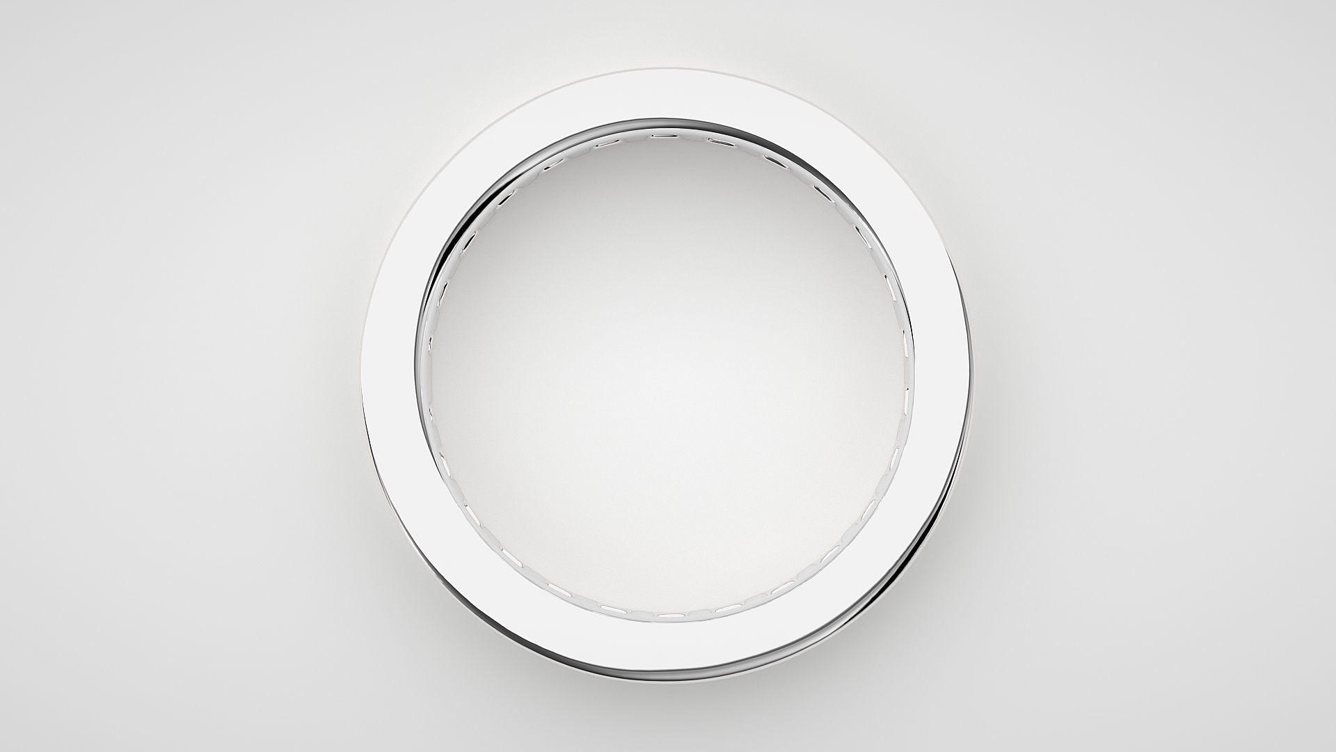 Eternity Band Diamond Ring 3dm stl render detail 3D print model_5