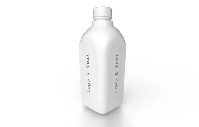 Bottle M1 Low-poly 3D model