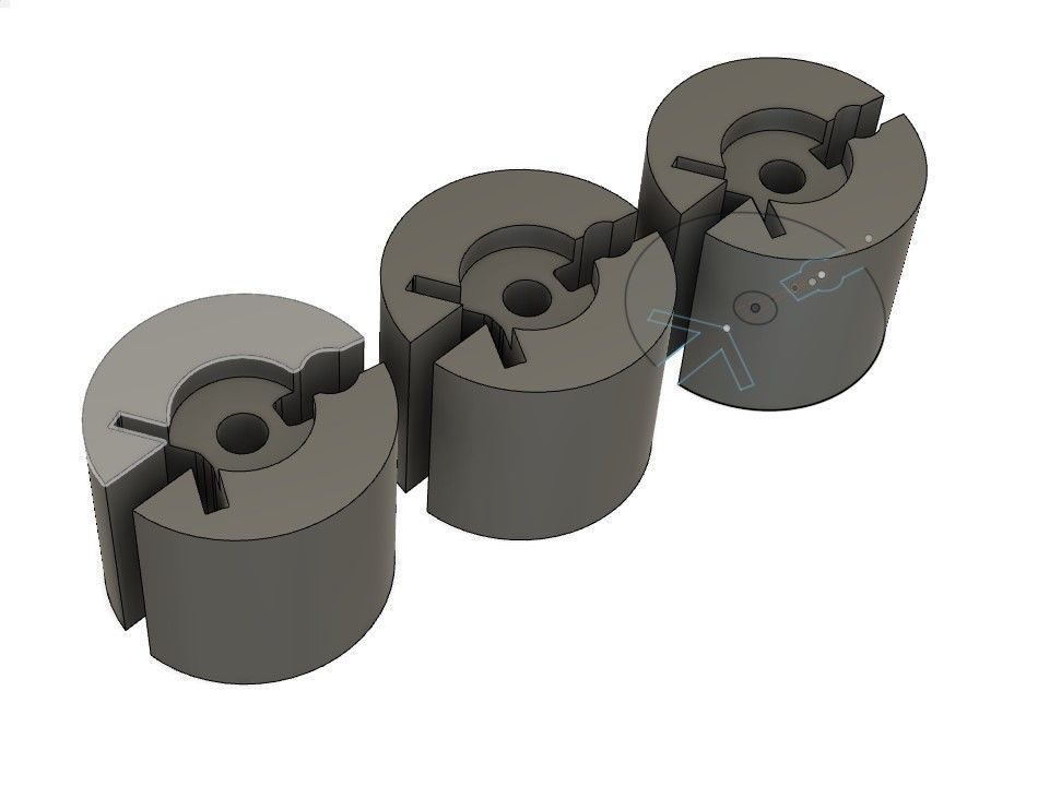 Dremel sandpaper drum- Drill sandpaper keeper 3D print model_3